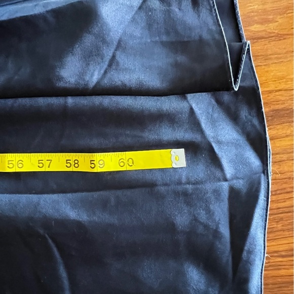 BCBG Deep Blue Draped Beaded A-line Formal Gown size 6 - Picture 16 of 16